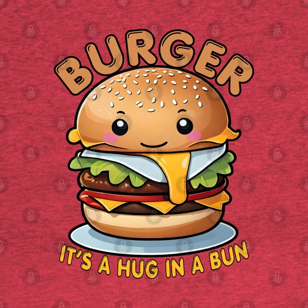 Comfort Food-Burger Lover by Prints.Berry